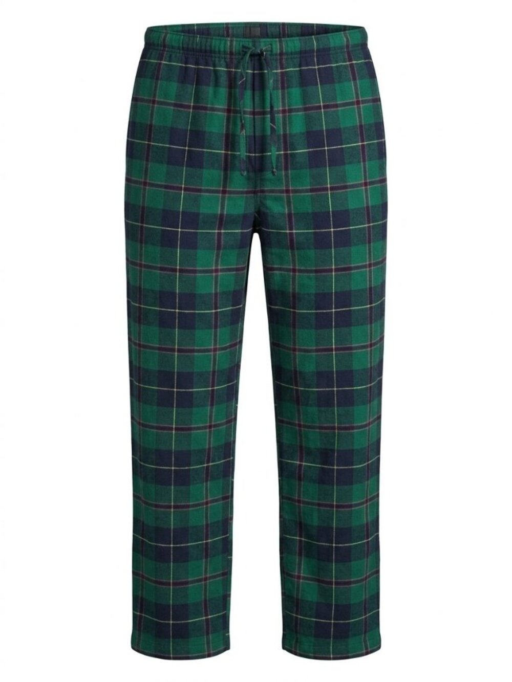 NWT Lauren Ralph Lauren Plaid Pajama Pants Sz S Green Tartan LN92203 Lounge